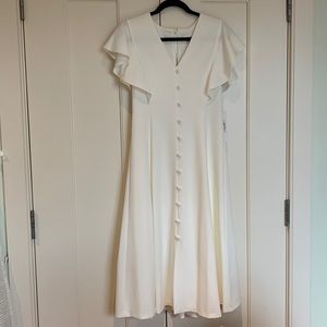 NEW Calvin Klein Size 6 White Dress